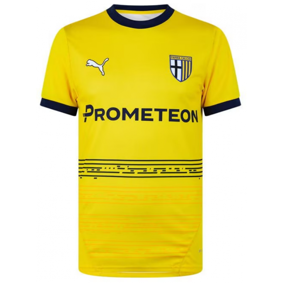 激レアPUMA Parma A.C. ユニフォーム イエロー Camisa III Parma 2024 2025 Puma oficial